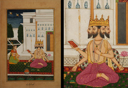Ragamala painting (ragini khambhavati)